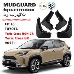 2023 2024 FOR Toyota Yaris Cross Mudflaps Mudguard Fender Mud Flaps Guard Splash Mudguards Car Accessories Front Rear 4pcs