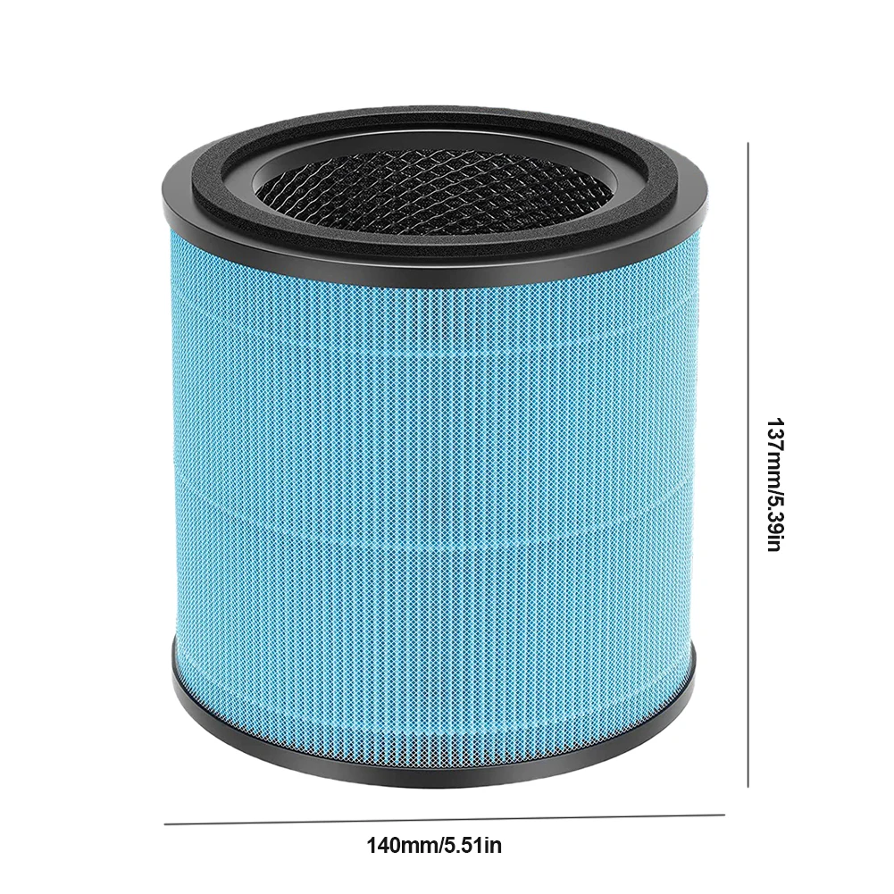 AP0601 Air Purifier Replacement Filter 4 Stage H13 True HEPA Filter AP0601 Air Filter Compatible with AIRTOK Air Purifier