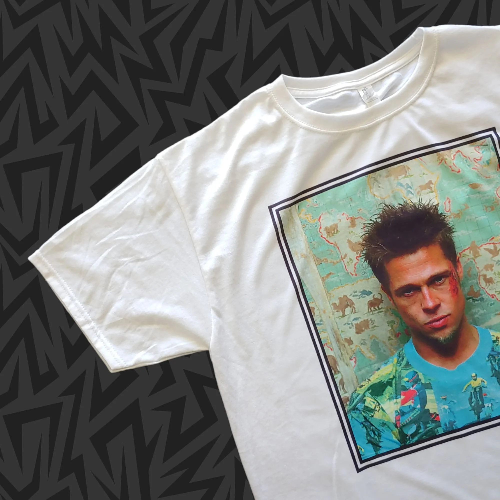 Fight Club Tyler Durden New T Shirt Brad Pitt 90S Classic Movie Pick Size S 2Xl