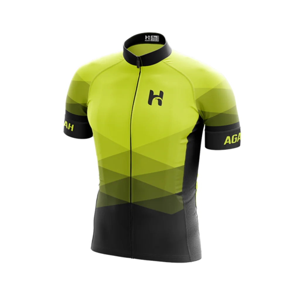 Agah 2022 New Men\'s Sweat Shirt Summer Men Bicycle Clothing Jersey Quick Dry Cycling Jersey Maillot Ciclismo Short Sleeve MTB