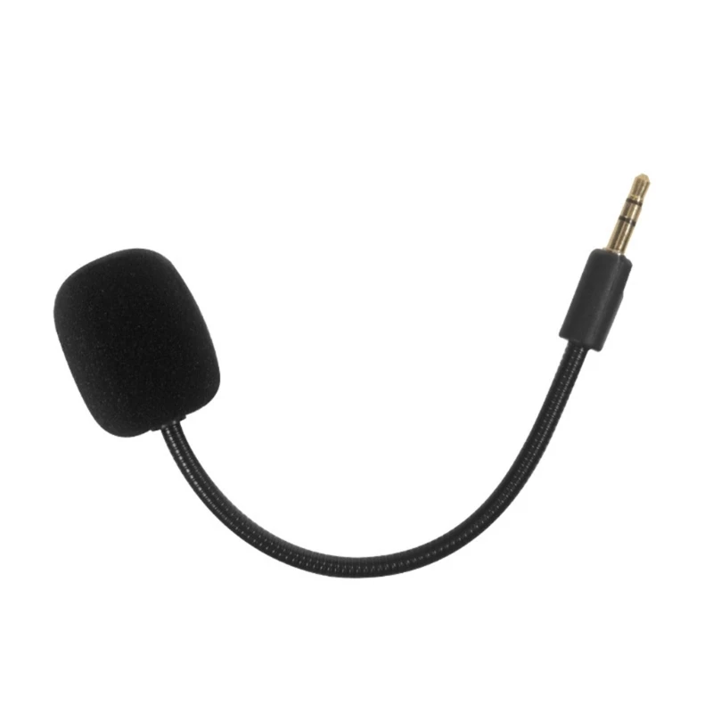 Replacement Gaming Mics 3.5mm Game Microphone for Barracuda X Headphone Mics Fine Comfort and Quality Microphones