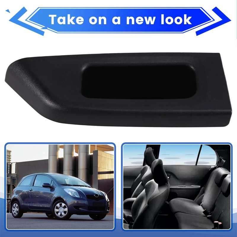 Подлокотник задней двери автомобиля, верхняя панель, накладка переключателя окна, лицевая панель 74271-52240-C0 для Toyota Yaris 2012-2014, правая