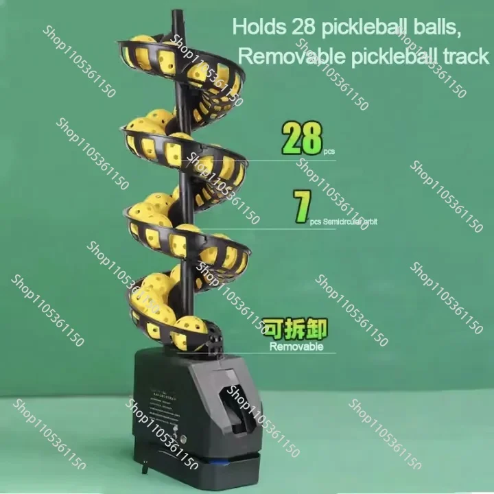 Wholesale Portable High-Capacity Automatic Electronics Tennis Training Equipment Multi-Angle Adjustment Pickleball Launcher