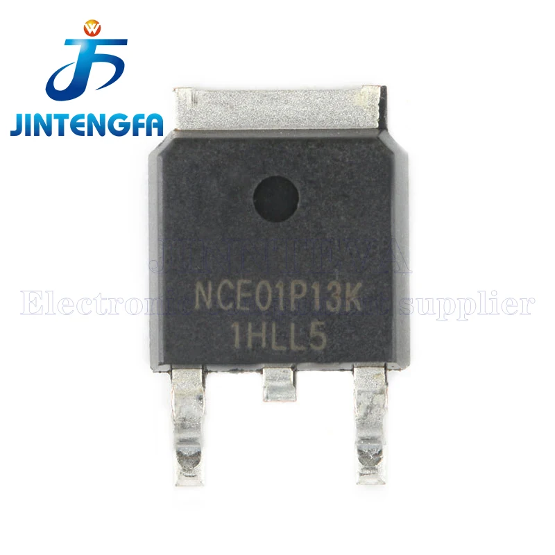 10PCS NCE01P13K TO252 NCE01P13 13A 100V TO-252-2 DPAK  P-Channel Enhancement Mode Power MOSFET SMD Transistor TO-252
