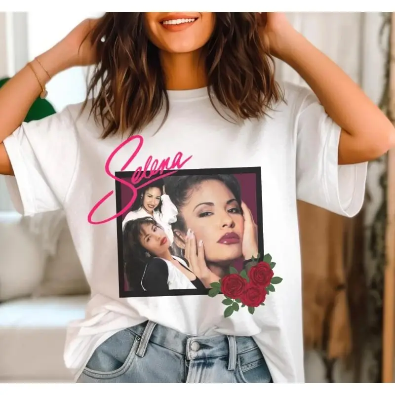 Selena Quintanilla T Shirt Glamour Shots 90S Tejano Music Legend