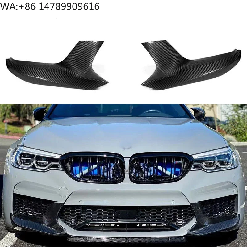 Premium Bespoke Facelift Body KitF90 M5 Competition MP Style Carbon Front Bumper Lips Side Splitters Flaps Front Splitter For F