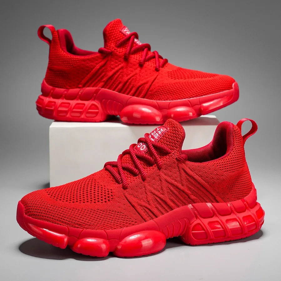Men's Large Size Sports Shoes Outdoor Hiking Running Comfortable Casual Versatile Fashionable Training Shoes for Couples