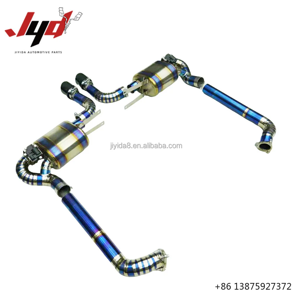 

Высокопроизводительная выхлопная система JYD из титанового сплава для S 3.4L 987.1 Catback с электрическим или вакуумным клапаном