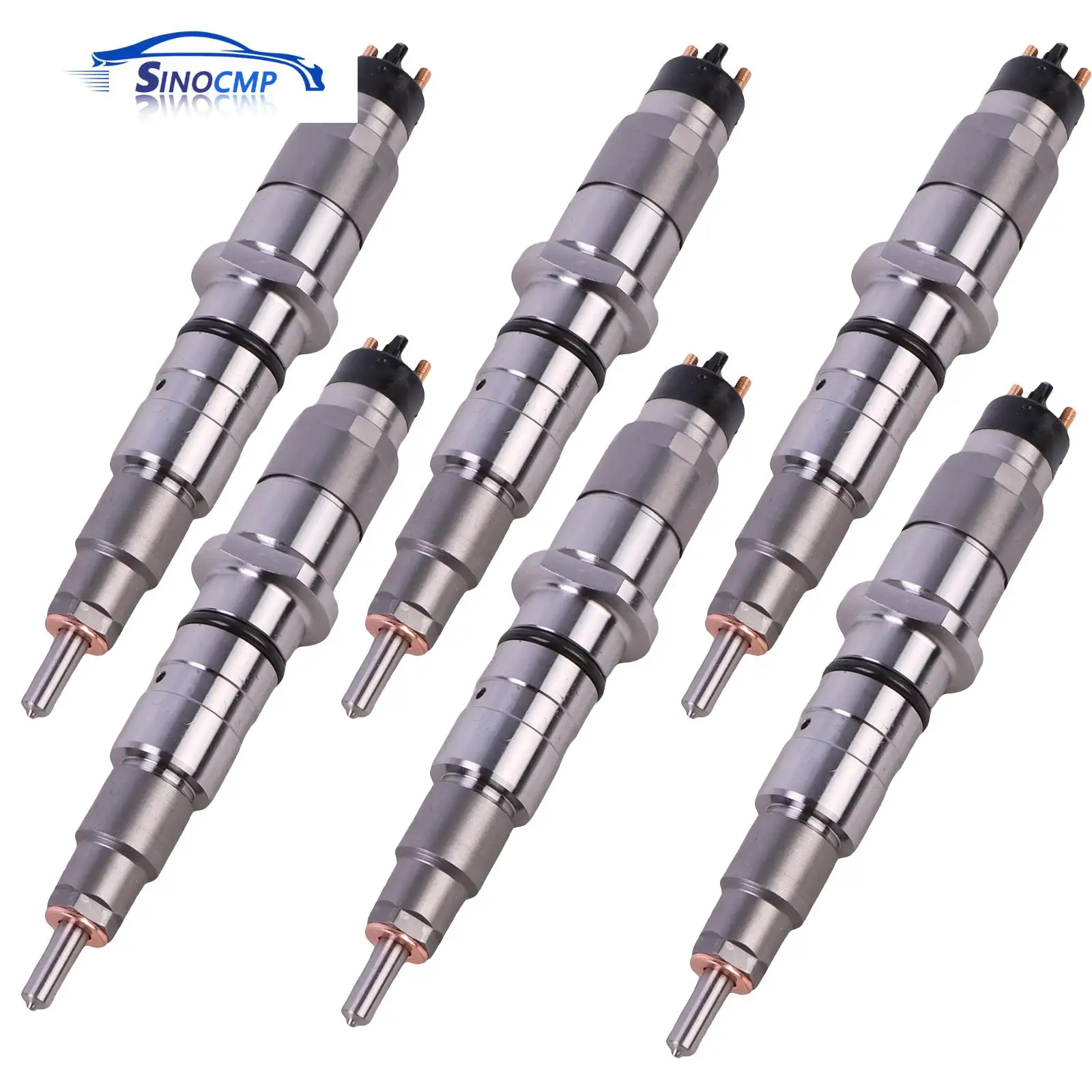 

6 PCS Fuel Injectors 6745-11-3100 6745-11-3101 6745-11-3102 6745-11-3103 For Komatsu 6D114 Engine PC300-8 PC350-7 PC350-8