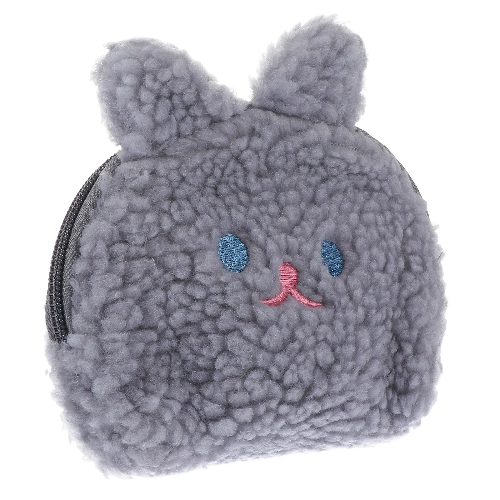 

1Pcs Rabbit Shell Coin Purse Cute Cartoon Change Storage Bag Cotton Lovely Lipstick Pouch Portable Money Storage for Beach Party