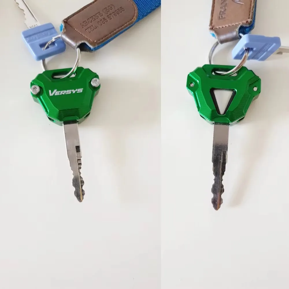 For Kawasaki VERSYS 1000 650 cc Versys650 cc VERSYS1000 2012-2024 Motorcycle Key Chain (Without Chip) Key Case Cover Key Shell