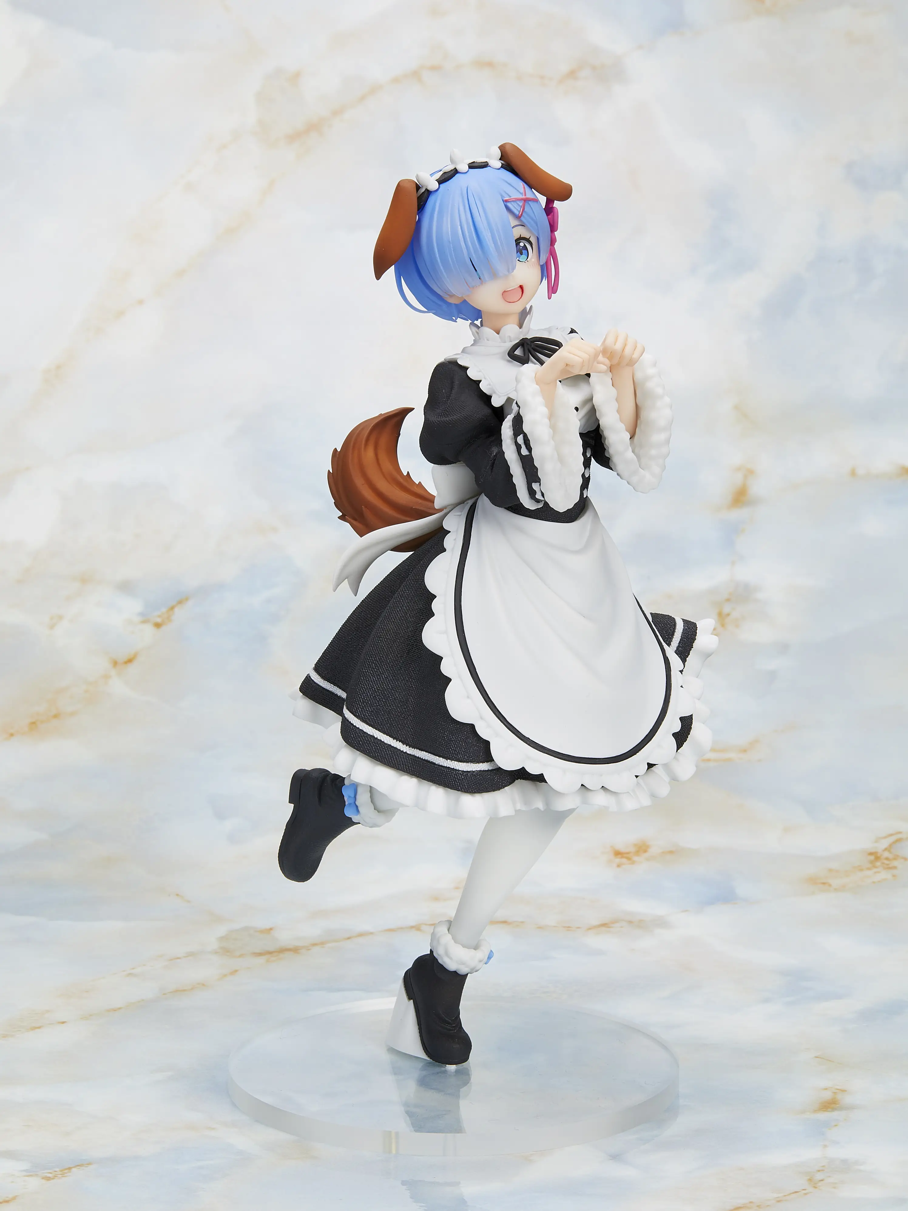 No box 2021 20CM kawaii Japanese original anime figure Rem dog ver action figure collectible model toys for boys