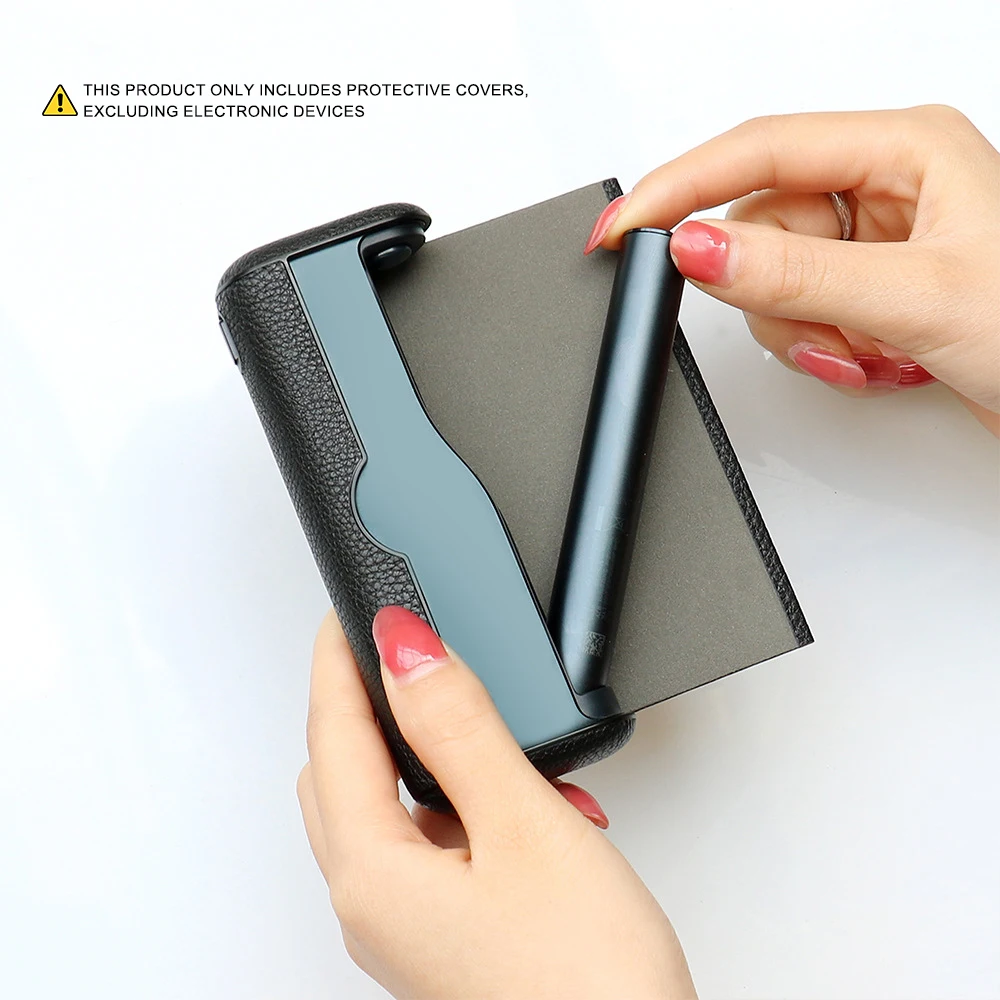 PU leather protective case is suitable for PRIME. It is a fashionable and trend protective accessory for electronic cigarettes.