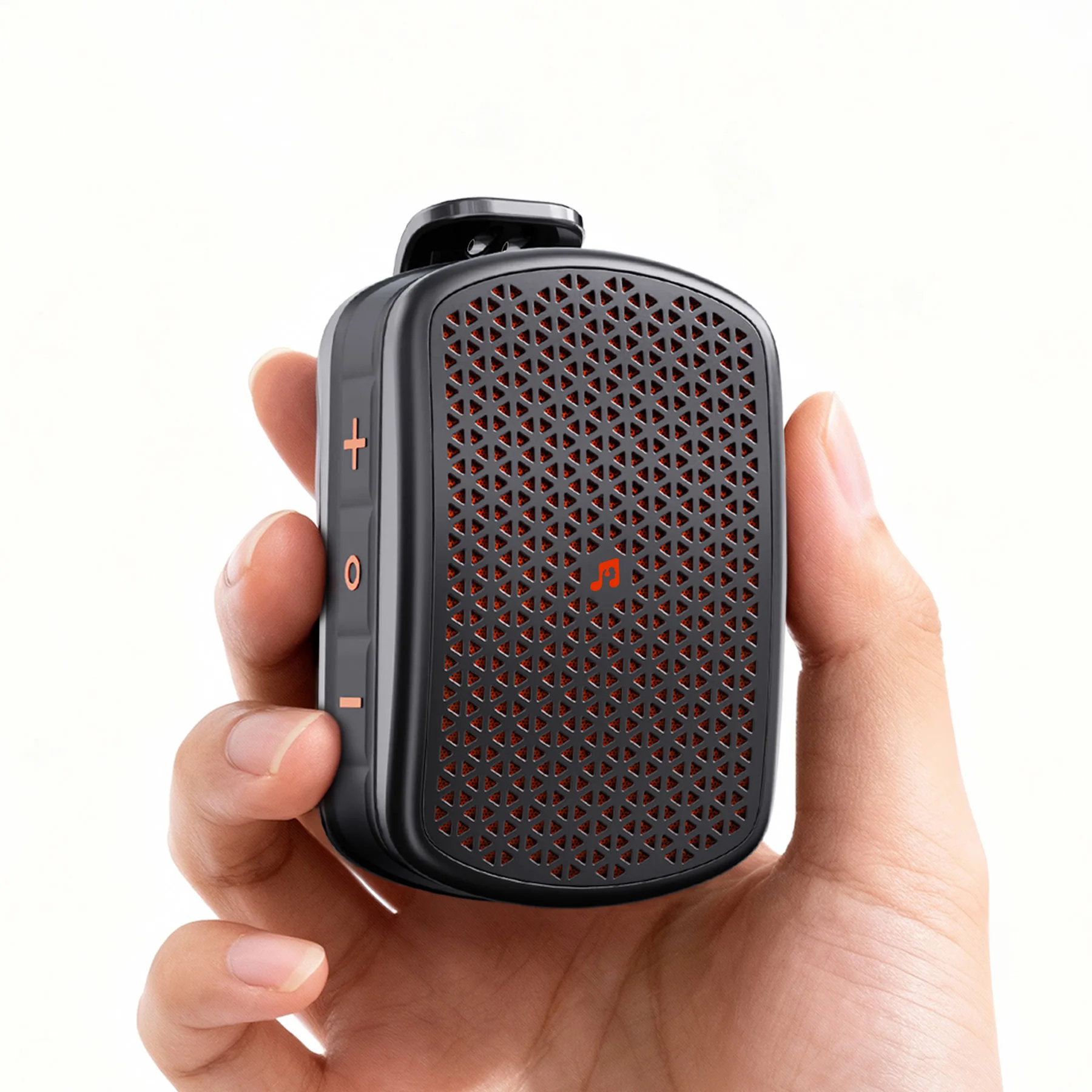 

Clip Wearable Magnetic Adsorption Mini Portable IPX7 Waterproof Outdoor ENC TWS Stereo Wireless Speaker