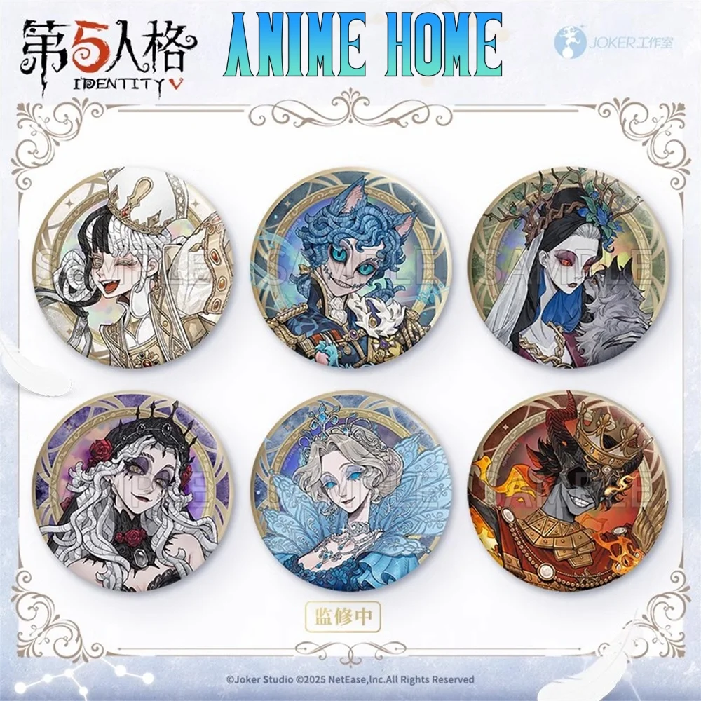 

Game Identity V 75mm Baji Badge Brooch Pin Collection Cosplay Official Kids Gift