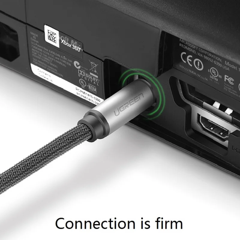 UGreen AV108 SPDIF Digital Optical Audio Cable 5.1 Side Channel Amplifier Fiber Optic Line