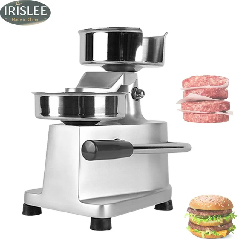 Hamburger Press 100mm-150mm Manual Burger Maker Equitment Round Meat Shaping Hamburger Machine Forming Burger Patty Maker