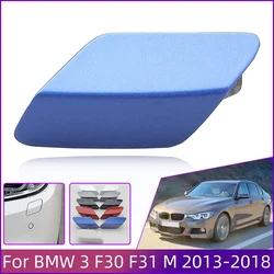 Tampa do bico lavador de farol para bmw 320 323 325 328 f30 f31 m-sport 2013-2018, tampa do pulverizador de tinta, tampa do jato, peça de automóvel