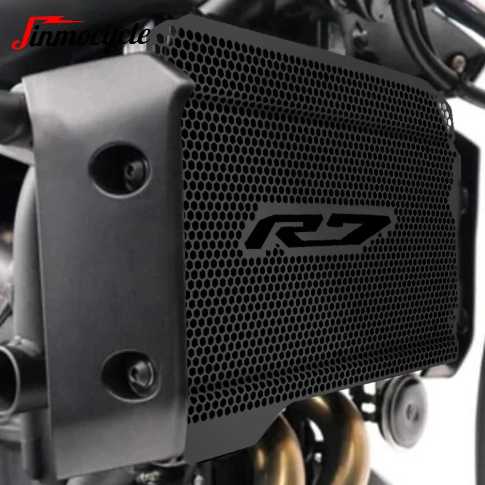 

For Yamaha YZF-R7 YZFR7 YZF R7/ABS 2021 2022 2023 Motorcycle Radiator Grille Guard Cover Protection Water Tank Guard Protetor