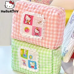 Sanrio Hello Kitty borse per il trucco Cartoon New estetica pochette stile coreano giapponese Cute Storage Pouch borse di moda