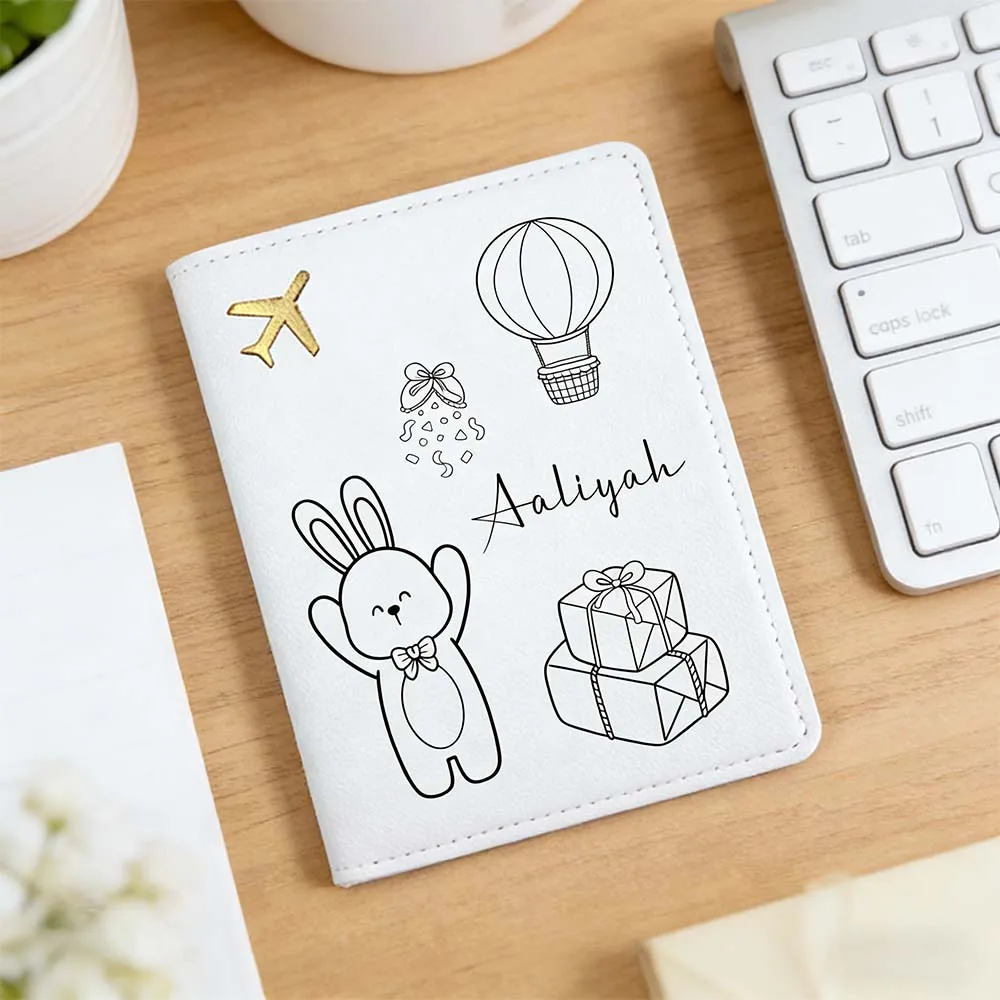 

1 шт. персонализированная обложка для паспорта с именем, подарок на пенсию, высококачественная кожаная обложка для паспорта, классический стиль