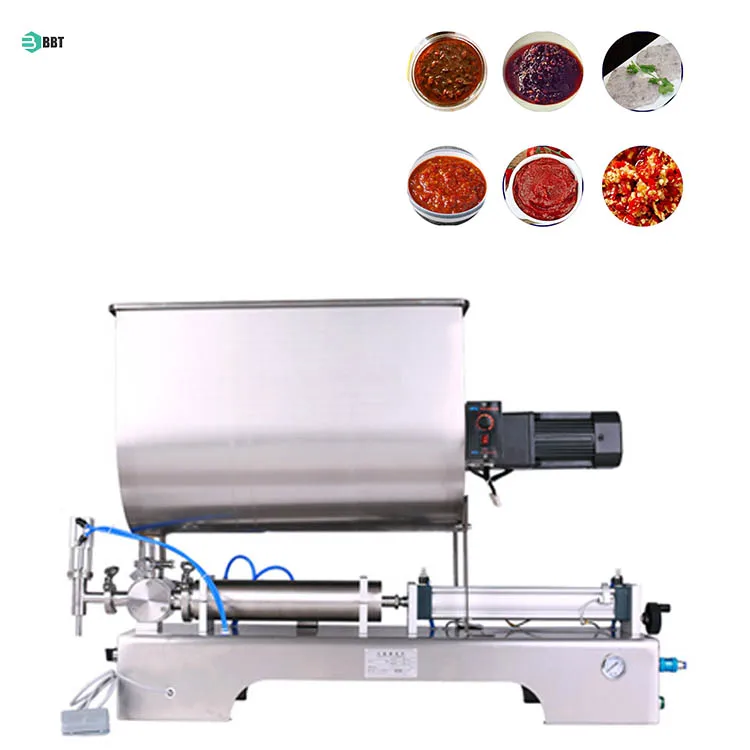 Semi Automatic Paste Honey Cream  Peanut Butter Syrup Glass Plastic Bottle Filling Machine Liquid Filling Machine