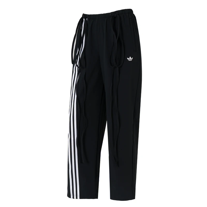 

Брюки Adidas Trefoil, новые женские спортивные брюки, модные модные повседневные тканые длинные брюки для фитнеса и тренировок Jv9727