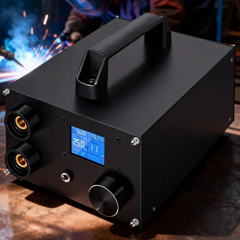 

Портативный суперконденсаторный аппарат для точечной сварки с ЖК-дисплеем, мощный ручной импульсный сварочный комплект для аккумулятора 18650, никелевая полоса