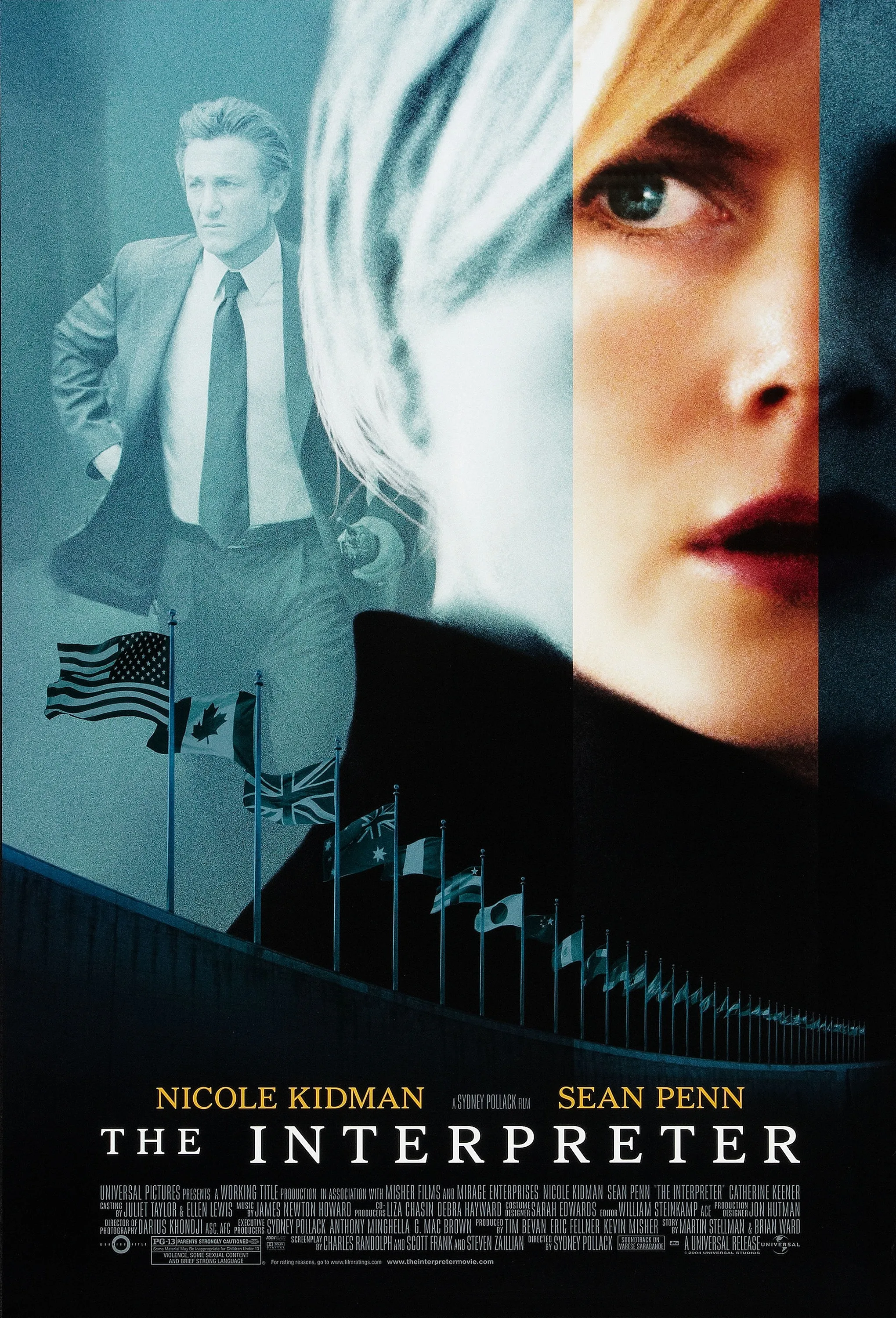 Movie The Interpreter (2005)  Poster Printing Home Decor Wall Art Painting