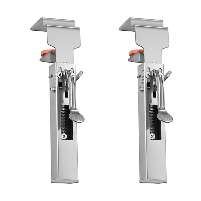 

AB15-2X Adjustable Drawer Fixing Clamp, Universal Drawer Panel Front Installation Clamps Fixing Clips With Replaceable Clip