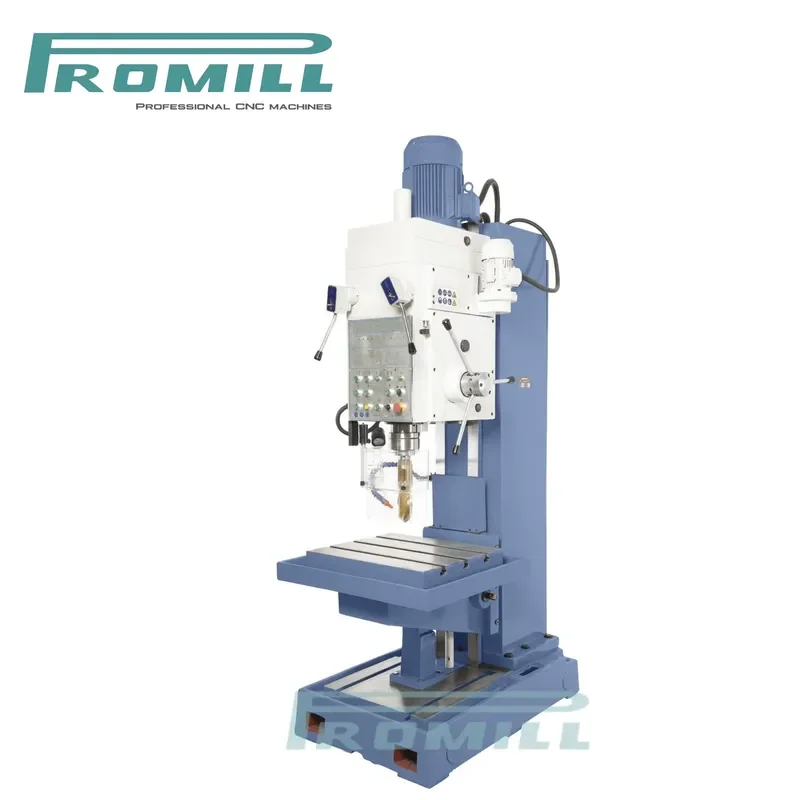 HCY Promill Z5180B Vertical Column Drilling Machine Made China 80mm Borehole High-Torque 7.5kW Motor Multifunctional Easy