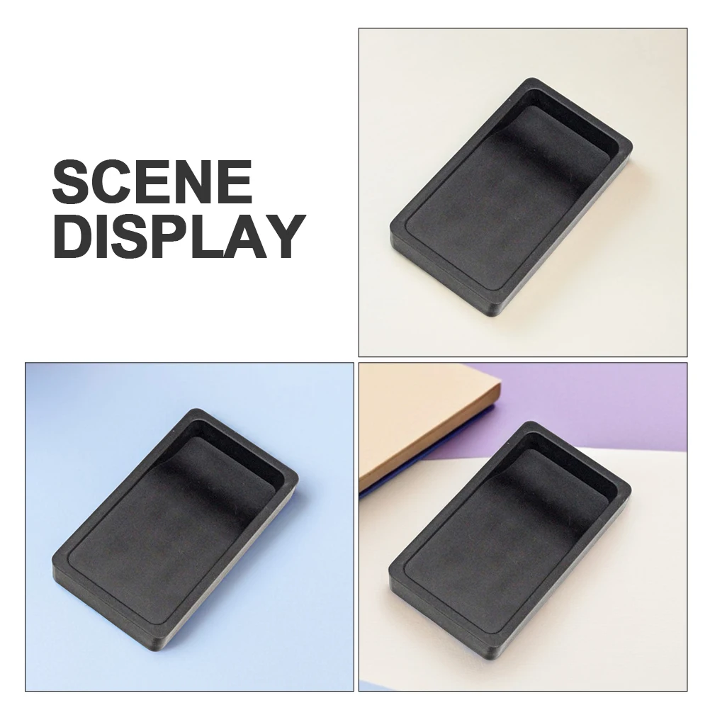 

1pc Portable Inkstone Student Calligraphy Inkslab Two-Sided Lightweight Durable Plastic Painting Tool Accessories For Students