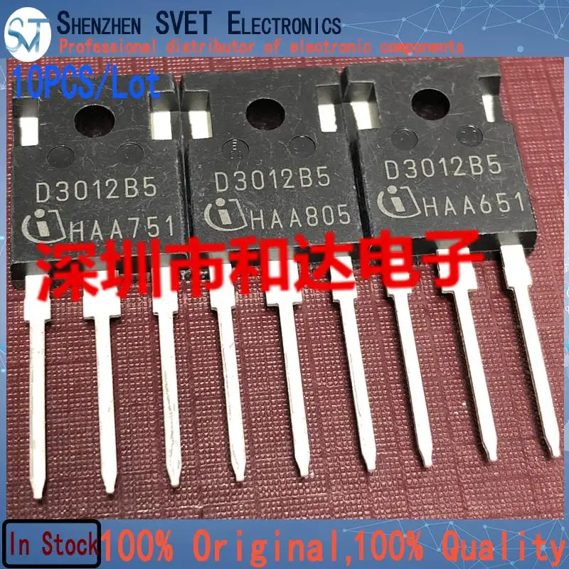 

10PCS/Lot D3012B5 IDW30G120C5B TO-247 1200V 30A Imported Original New And In Stock 100%Test