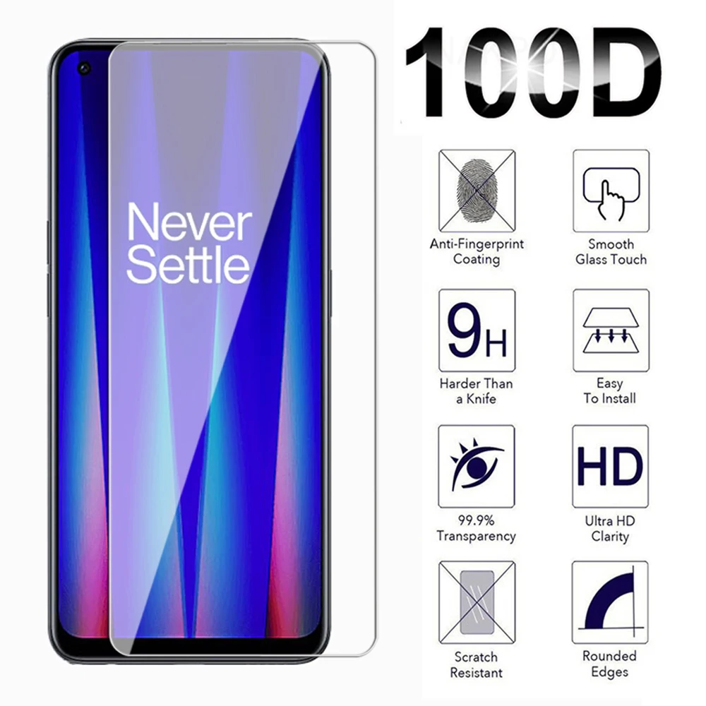 Screen For OnePlus Nord CE 2 3 Lite ACE Pro Lite 5G Tempered Glass For OnePlus Nord 3 2T ACE 2V Full cover Protecctor Glass Film