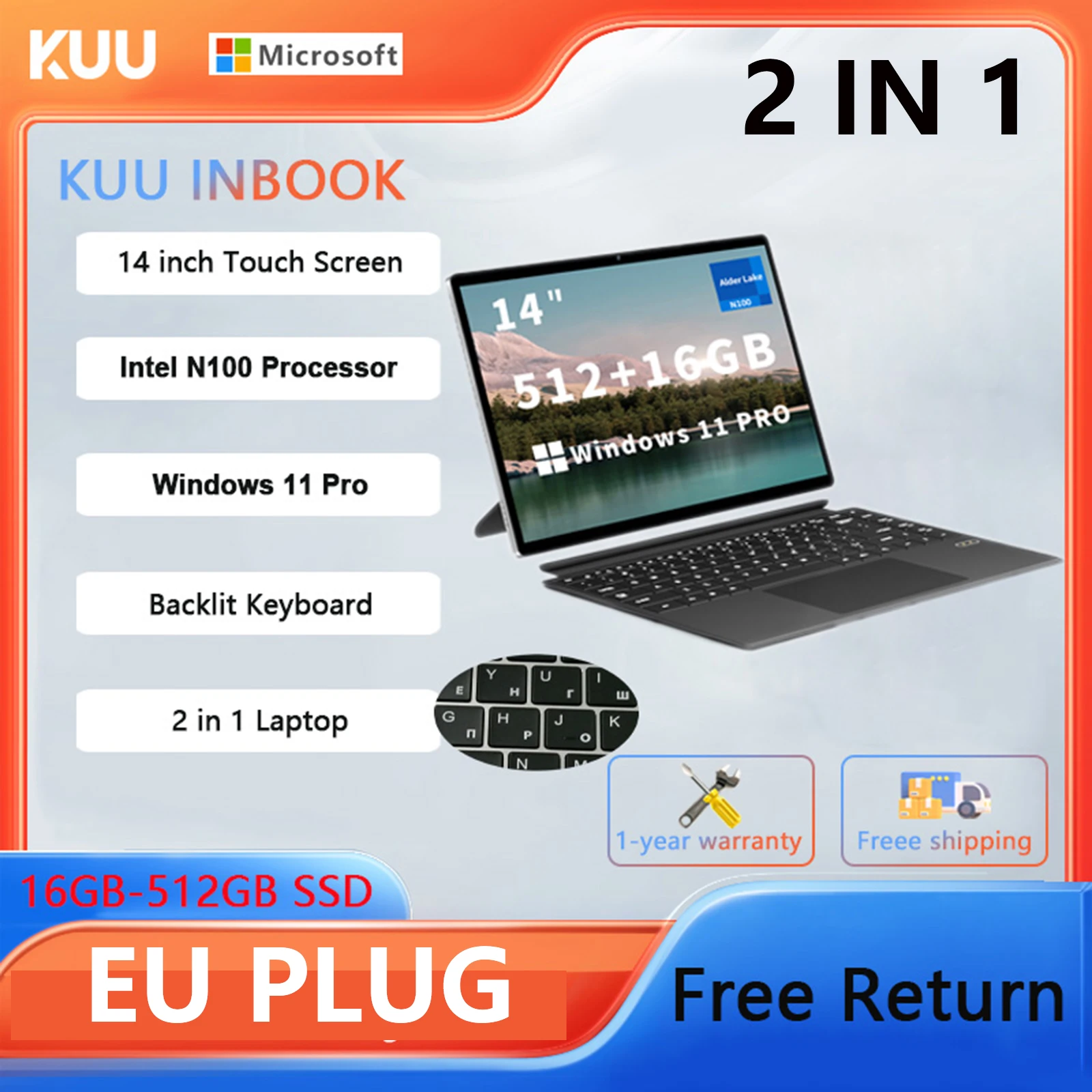Why the KUU INSBOOK 2-in-1 Laptop Is the Smart Choice for Modern