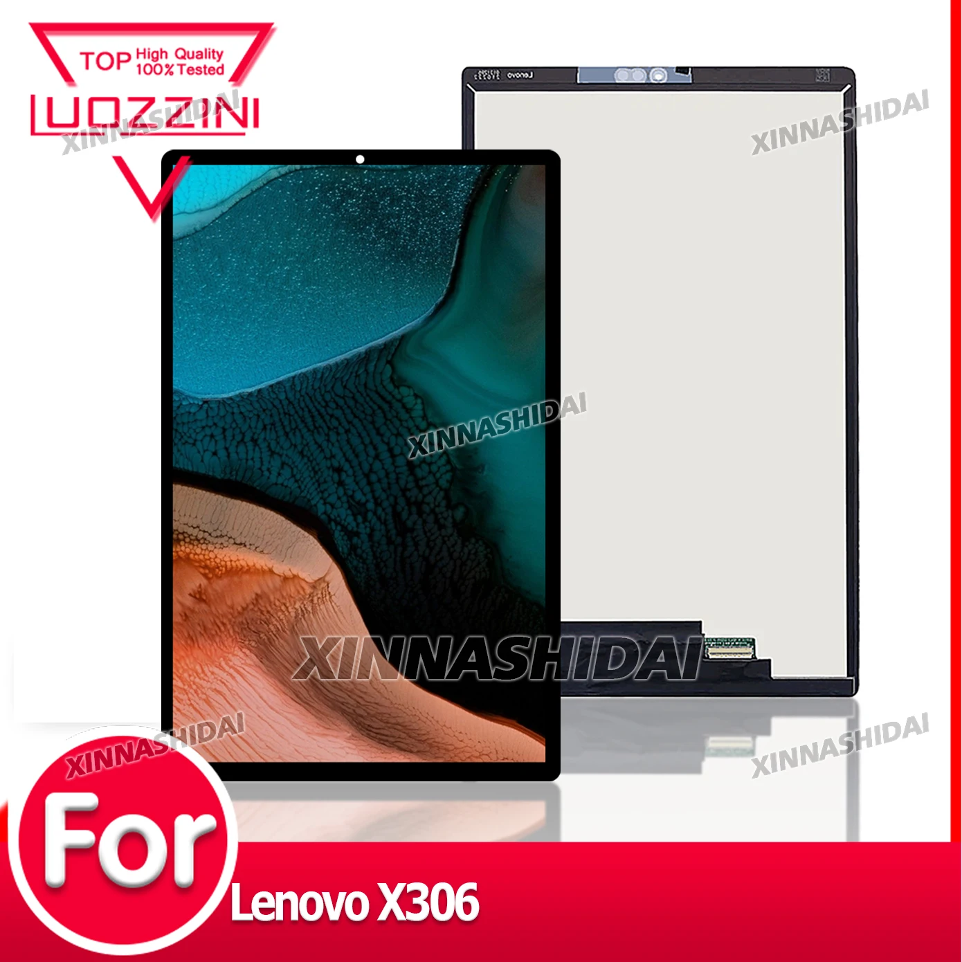 

10.1" For Lenovo Smart Tab M10 HD 2nd Gen X306 TB-X306X TB-X306F LCD Display Touch Screen Digitizer Assembly LCD High Quality