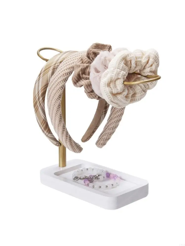  Versatile Metal Hair Accessories Tower Decorative Bedroom Shelf Display Stand