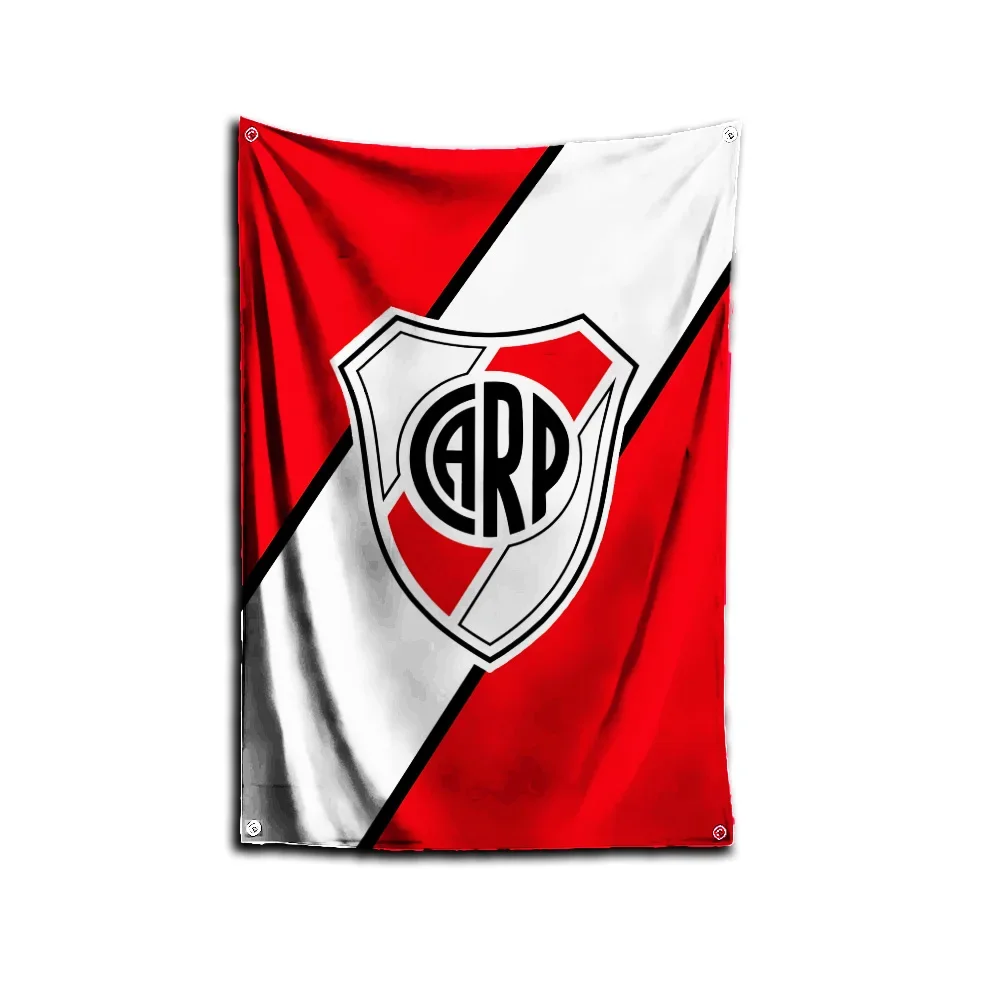 Club Atlético River Plate Polyester Digital Printing Banner, Perfect for Garage & Outdoor Decoration, Show Your Team Spirit