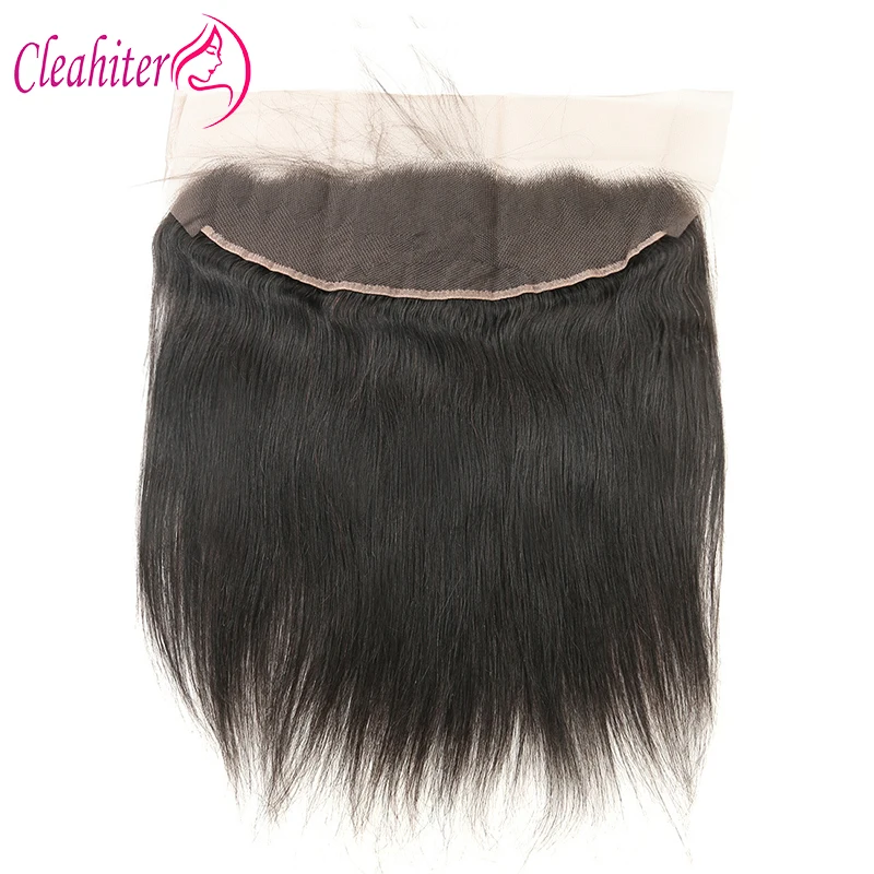 20 Inch 13x4 Lace Frontal Raw Indian Hair Pre-Plucked With Baby Hair Full End Human Hair Ear To Ear Lace Front Natural Color