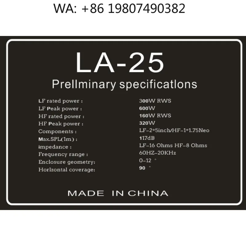 

Dual 18-inch Professional Bass Subwoofer Speaker, High-Fidelity Audio System for Stage Live Sound Reinforcement Projects