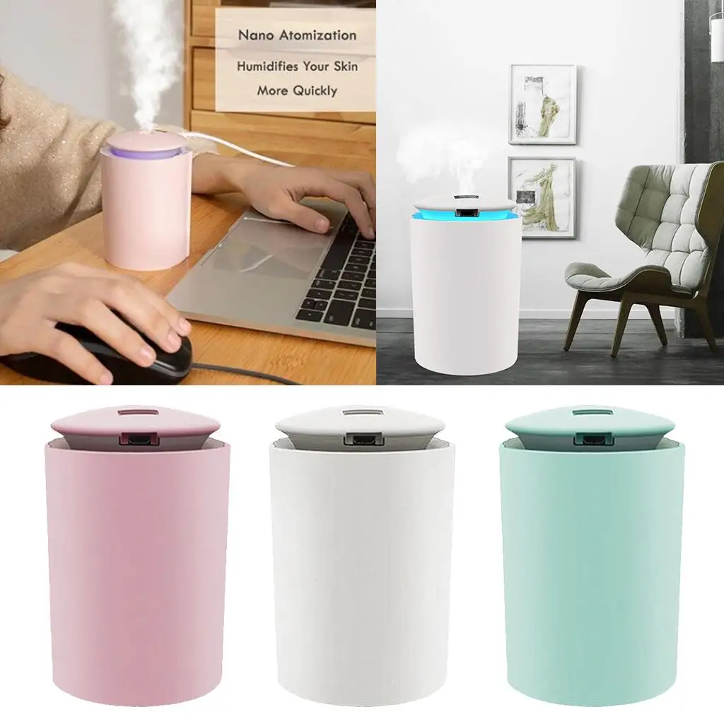 USB Essential Oil Diffuser Humidifier 260ml Tank for Bedroom