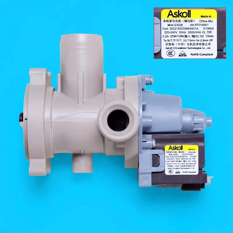 New for Haier front-loading washing machine 0022150033660401D drain pump drain motor 0022150033660401A 0022150033660401G