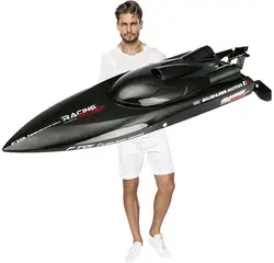 Feilun FT011 FT012 Large RC Speed Boat 2.4G 4WD  55KM/H Remote Control Brushless Watercraft for Hobby Adult 25.5Inches