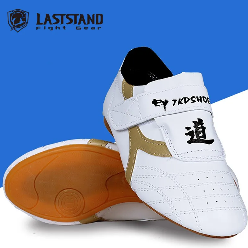 Children Taekwondo Shoes Men's Breathable Kids Martial Arts Karate Kung Fu Shoes Gym Fitness Workout Sports Body Building Wushu