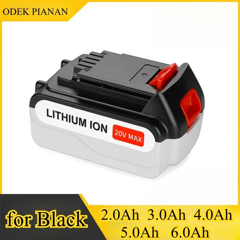

Сменный аккумулятор 20 В для литий-ионного аккумулятора Black+Decker LBX2050, совместимый с электроинструментами макс. 20 В, дрель-отверткой