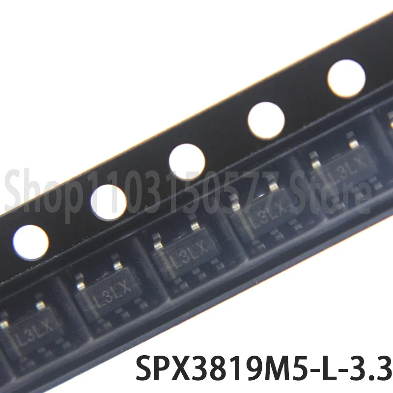 50piece SPX3819-3.3 SPX3819M5-L-3.3/TR 500mA 3.3V SOT-23-5
