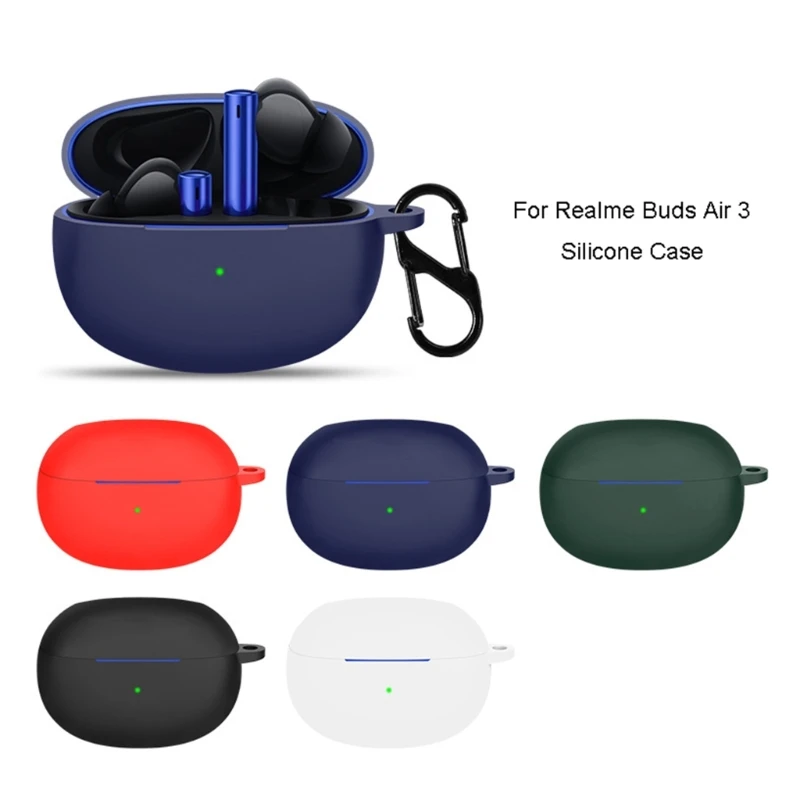 Skin-friendly Anti-scratch Housing for Realme Buds Air 3 Headset Non-slip Sleeve