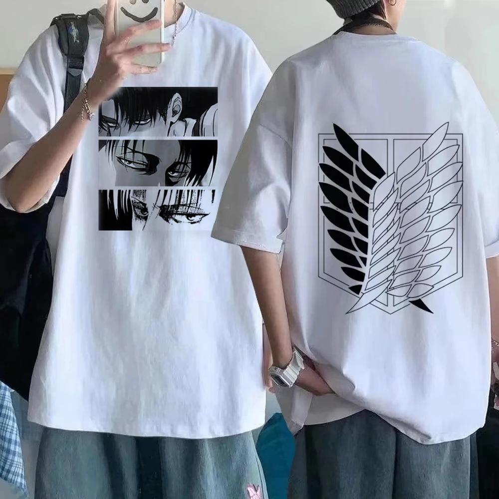ataque-em-tita-streetwear-camiseta-masculina-eren-yeager-shingeki-no-kyojin-anime-verao-algodao-feminino-topos-camisetas-casuais-de-alta-qualidade