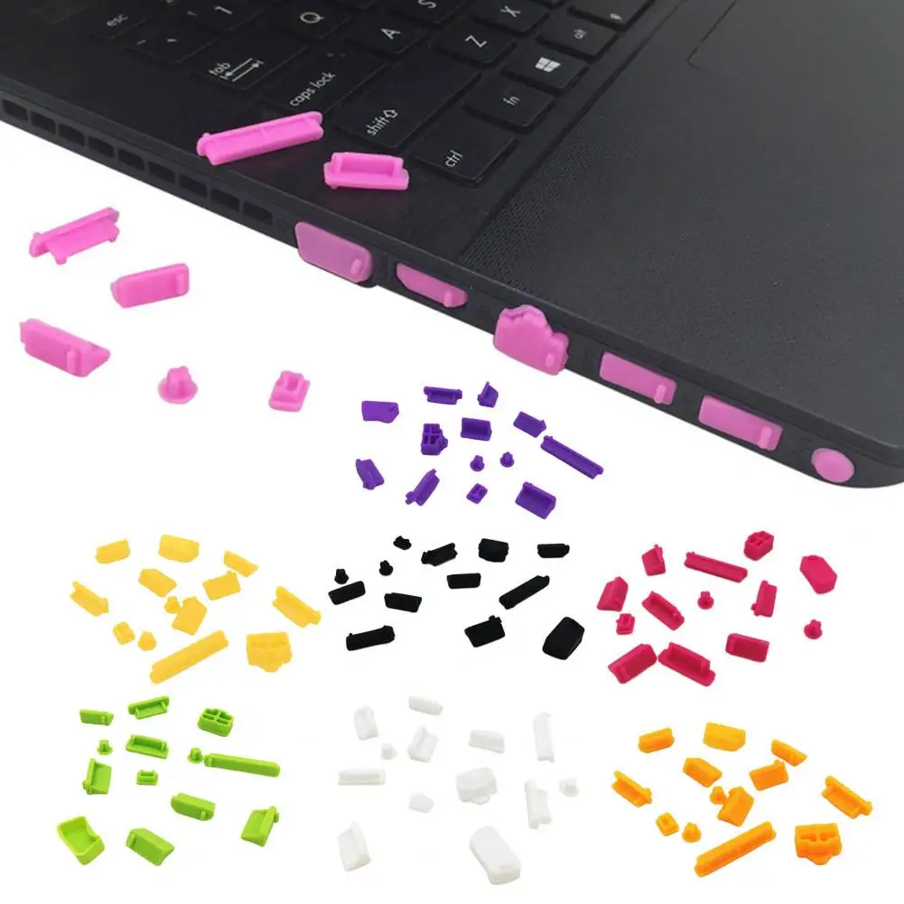 13 Pcs Anti dust Plugs Portable Waterproof Plug Stopper Mini Laptop Universal USB Dust Plugs for Computer Accessories
