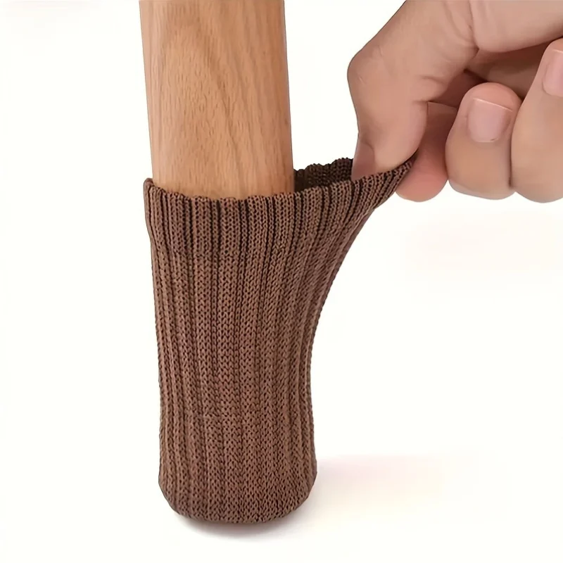 16pcs, Anti-Noise Table And Chair Leg Socks, High-Elastic Floor Protectors, Non-Slip Chair Leg Socks, Furniture Leg Covers